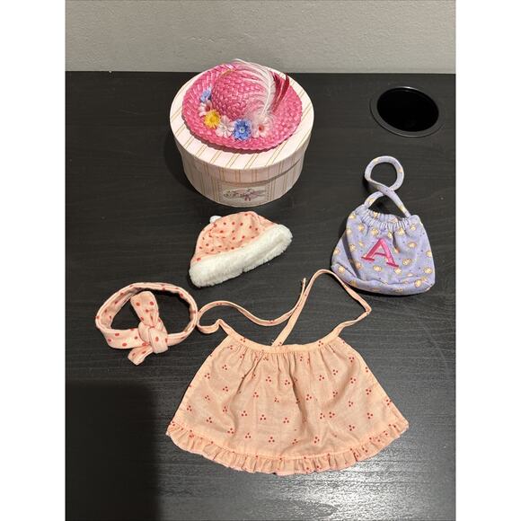 Angelina Ballerina American Girl Accessories Set dress-up dance costume hat box - Picture 1 of 12